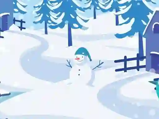 Happy Snowman Hidden – kostenloses Online-Spiel