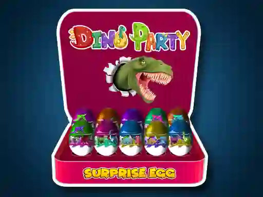 Surprise Egg: Dino Party – kostenloses Online-Spiel