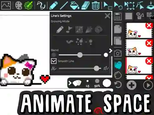 Animate Space – kostenloses Online-Spiel