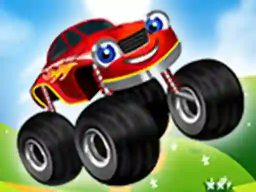 Monster Trucks Kids Racing – kostenloses Online-Spiel