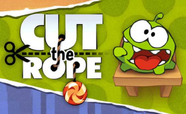 Spiel Om Nom: Schneiden Sie das Seil  Online
