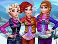 Spiel Prinzessinnen besuchen Arendelle  Online