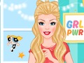 Spiel Barbie sieht Powerpuff aus  Online