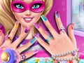 Spiel Superheld Puppe Maniküre  Online