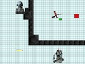 Spiel Ronny läuft um Roboter herum  Online