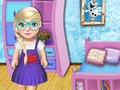 Spiel Baby Elsa Schule verzieren  Online
