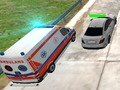 Spiel Krankenwagen-Rettungsstraßenrennen  Online