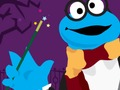 Spiel 123 Sesamstraße: Finde den Unterschied - Halloween  Online