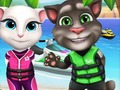 Spiel Talking Tom Cat: Erkennen Sie den Unterschied  Online