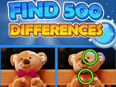 Spiel Finde 500 Unterschiede  Online