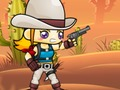 Spiel Cowgirl schießen Zombies Online