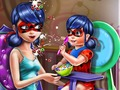 Spiel Gepunktete Mädchen Kleinkind Feed  Online