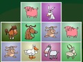 Spiel Tiere passen zu den Rätseln  Online
