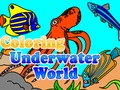 Spiel Unterwasserwelt färben  Online
