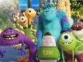 Spiel Monster University Tic-Tac-Wurf  Online