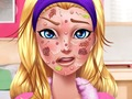 Spiel Barbie-Held-Gesichts-Problem  Online