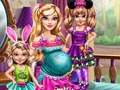 Spiel Barbie mit Zwillingen  Online