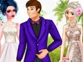 Spiel Prinzessinnen: Hochzeitsgäste  Online
