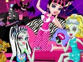 Spiel Monster-Pyjamaparty-lustige Gesichter  Online