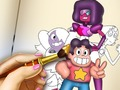 Spiel Steven Universe: Malbuch  Online