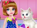 Spiel Kitty: Pflege und Haarschnitt  Online
