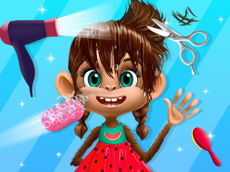 Spiel Super Star Animal Salon Online