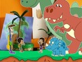 Spiel Serviettenabenteuer! Familie Dinosaurier Rex  Online