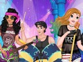 Spiel Prinzessinnen: Große Gig-Gruppe  Online