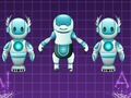 Spiel Roboter: Memory Card Match  Online