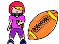 Spiel Fußball-Malbuch  Online