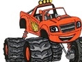 Spiel Monstermaschinen ausmalen  Online