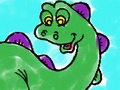 Spiel Dinosaurier-Malbuch  Online