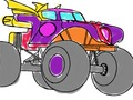 Spiel Monstertruck-Malbuch  Online