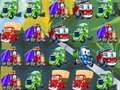 Spiel Cartoon Trucks Match 3 Online