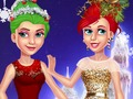 Spiel Weihnachtsbaum inspirierte Frisuren  Online
