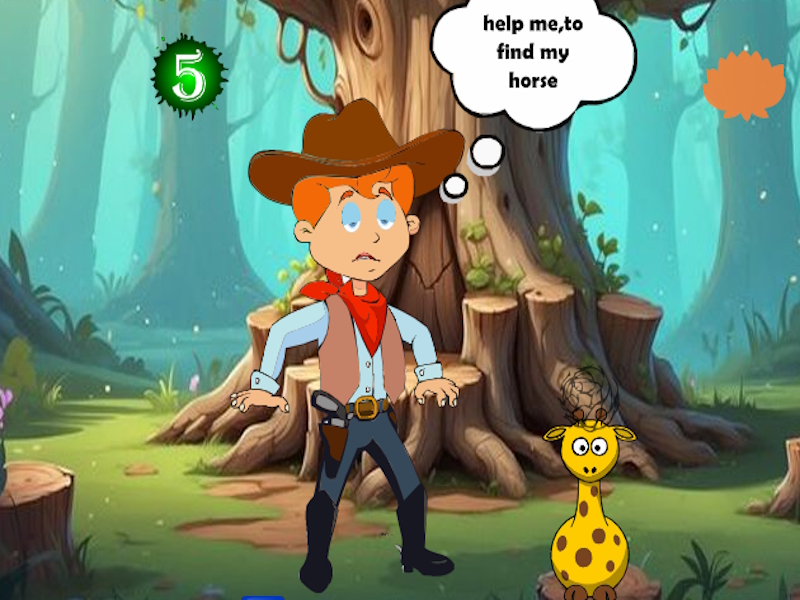 Spiel Entdecken Sie Hunter, das Pferd verpasst hat Online