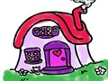 Spiel Haus-Malbuch  Online