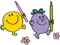 Spiel Mister Men Malbuch  Online