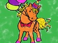 Spiel Pferde-Malbuch  Online