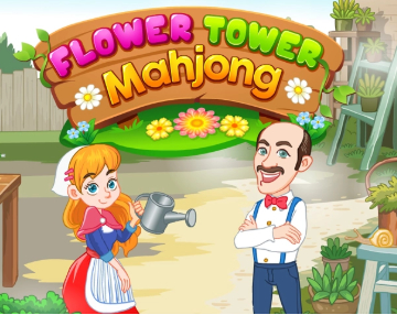 Spiel Blumenturm Mahjong  Online