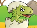 Spiel Dino Färbung Spiel  Online