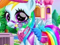 Spiel Regenbogen Pony Pflege  Online
