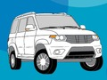 Spiel Russisches Auto-Malbuch  Online