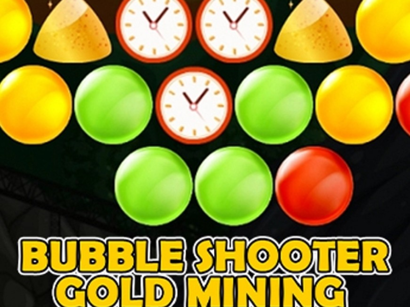 Spiel Bubble Shooter Goldförderung  Online