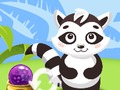 Spiel Bubble Shooter Waschbär  Online