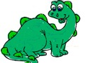 Spiel Zurück zu Schule: Dinosaurier-Malbuch  Online