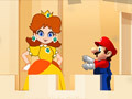Spiel Mario trifft Pfirsich  Online