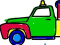 Spiel Zurück in die Schule: Trucks Coloring  Online