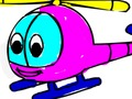 Spiel Zurück zu Schulhubschrauber-Färbung  Online