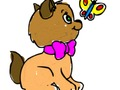 Spiel Zurück in die Schule: Cat Coloring  Online
